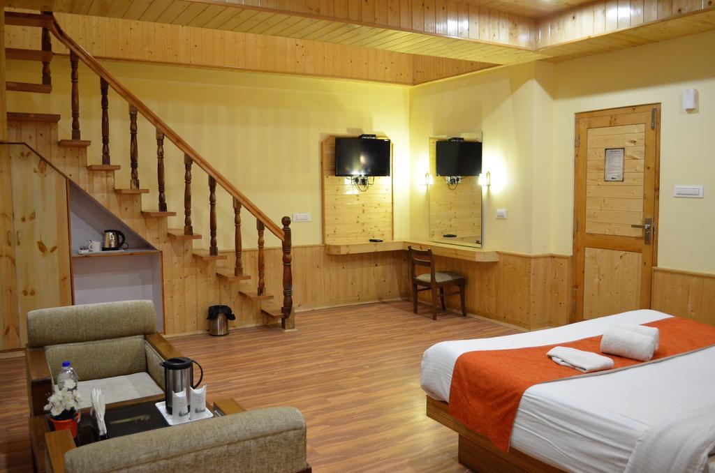 Gezellig Inn - Tree Hill Cottages&Kanyal Villas Manāli Kültér fotó